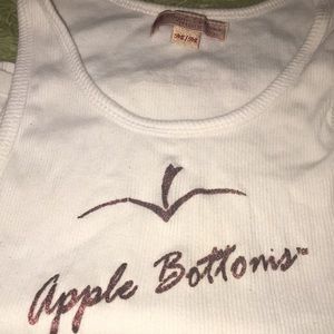 Apple Bottoms white tank